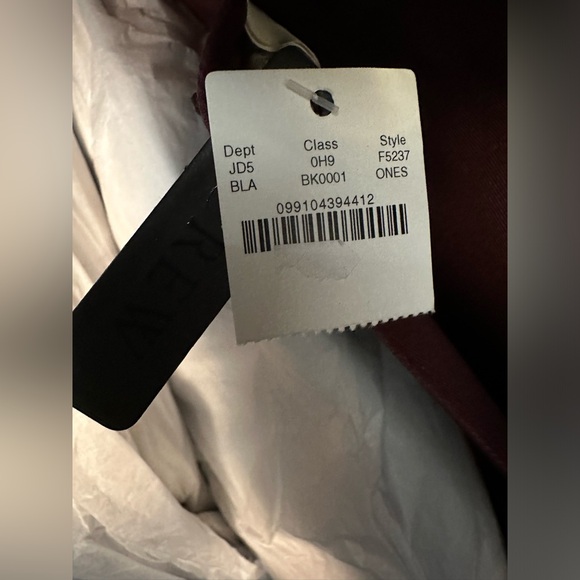 NWT J Crew Leather Tote Bag - Picture 9 of 12